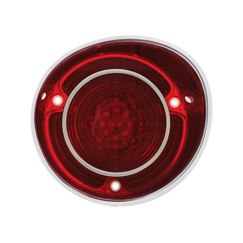 1971 Chevelle Malibu SS Rear Tail Light Back Up Lens Set - G-KINGS Replacement, Pair