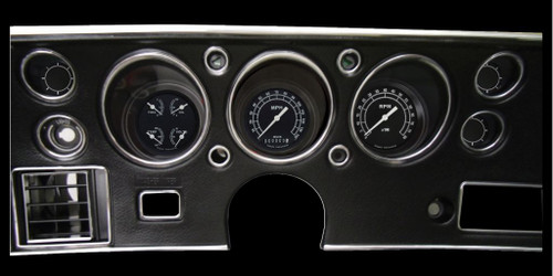 1970 Chevelle Tach & Gauge Cluster Package (6500 Redline