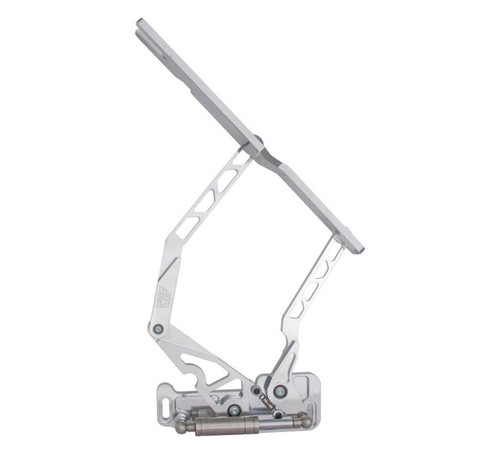 1970-81 Chevrolet Camaro (F-Body) Aluminum Hood Hinges (Stainless/Diamond Black)