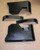 1970-72 Chevelle Hardtop Rear Arm Rest Panels (Set) (Black Only)