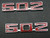 502 Stick-on Fender Emblems