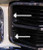 1971 End Grille Moldings (Right)
