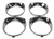 1970 Headlight Bezels (Set of 4)