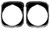 1969 Headlight Bezels (Set of 4)