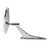 1967-68 Chevelle, Malibu or El Camino, Chrome Outside Rear View Mirror without Bowtie