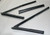 1968 Vent Window Rubber (Pair) (weatherstrip seal)
