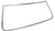 1966 1967 Rear Window Back Glass Molding Kit