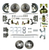 1964-72 Front and Rear Disc Brake Conversion Kit