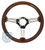 14" Wood Wheel w/ Chrome Center (complete)