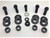 1970-72 Rear Bumper Brackets Bolts, El Camino (set)