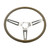 1970 Saddle  3-Spoke Steering Wheel (complete)