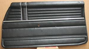 1968 Pre-Assembled Chevelle Door Panels, Front & Rear (Set