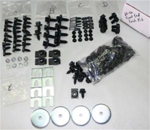Stainless Front End Sheetmetal Bolt Kit – 68-72 Chevy Malibu, Chevelle, El Camino