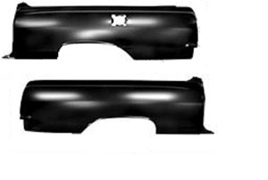 1964-65 EL CAMINO QUARTER PANELS PAIR - Ausley's Chevelle