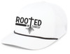 Christian Rooted In Christ Rope Hat Foam Front Trucker