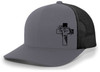 Jesus Cross Crown of Thorns Trucker