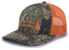 Mountain Scene Forest Trucker