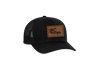 Scenic Moose Leather Patch Trucker