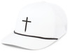 Christian Cross Rope Hat Foam Front Trucker