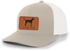 Canine Collection English Foxhound Leather Patch Trucker