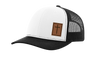 Christian Cross Leather Patch Trucker