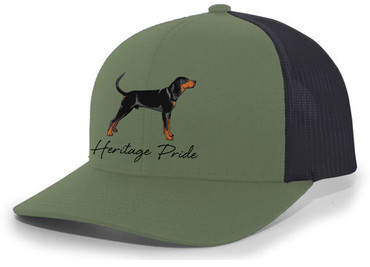 Canine Collection Black and Tan Trucker