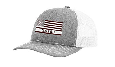 College Football Team Color Trucker, Texas, TX A & M