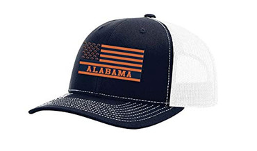 College Football Team Color Trucker, Alabama, Navy/White