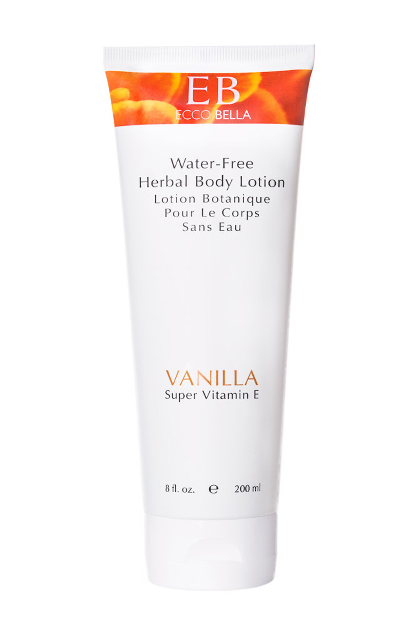 Vanilla Herbal Body Lotion | Organic Cosmetics | Vegan Skin Care | Ecco Bella