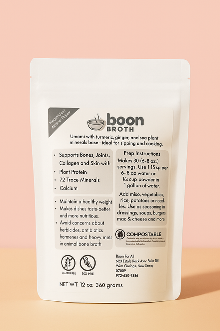 Boon Broth 30 Serve back panel