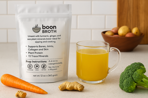 Boon Broth, A Delicious Plant-Based Bone Broth - 30 Serve