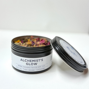 Alchemist’s Glow Herbal Tea | Organic Radiance Blend for Skin & Spirit