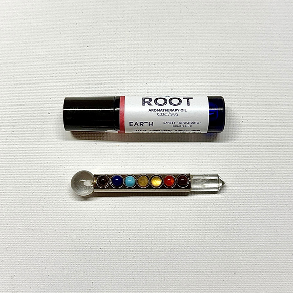 Aromatherapy Chakra Oil | Botanical Roller for Ritual + Energy Alignment