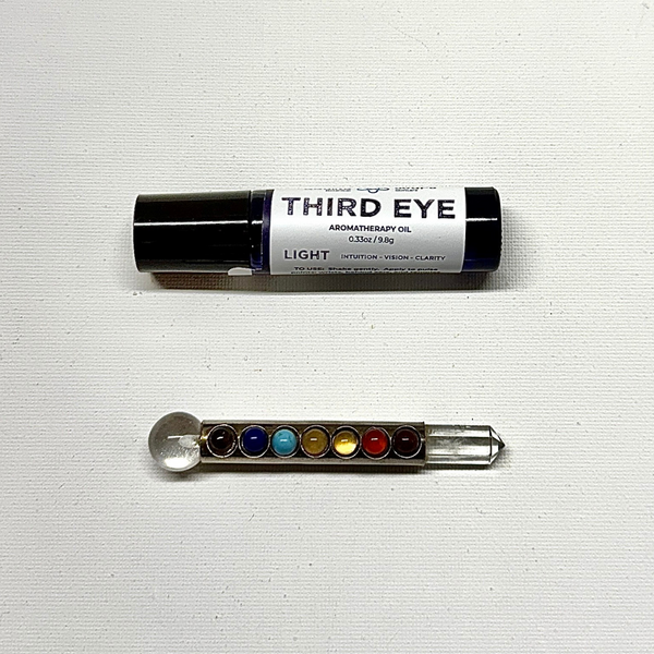 Aromatherapy Chakra Oil | Botanical Roller for Ritual + Energy Alignment