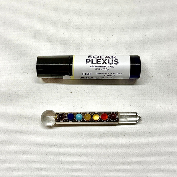 Aromatherapy Chakra Oil | Botanical Roller for Ritual + Energy Alignment