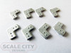 48-021 HOPPER / GONDOLA CORNER PLATES O SCALE FKA KEIL LINE