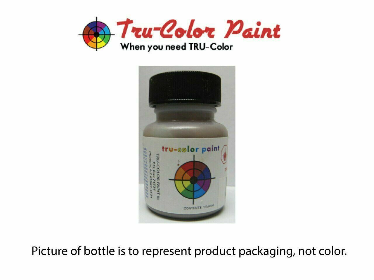 TCP-009 Tru-Color Railroad Paint 1oz  Grimy Black