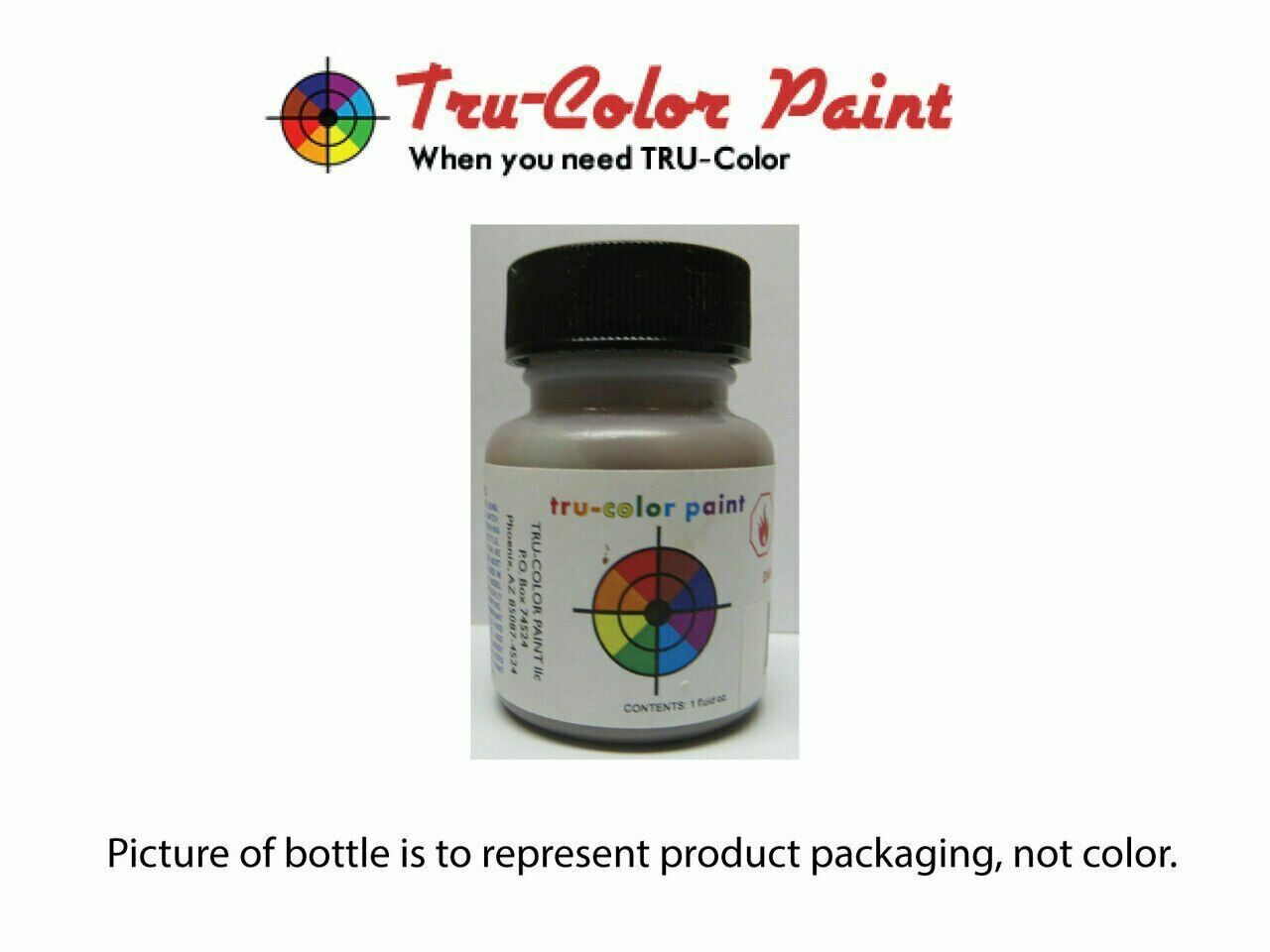 TCP-080 Tru-Color Railroad Paint 1oz  Imitation Aluminum