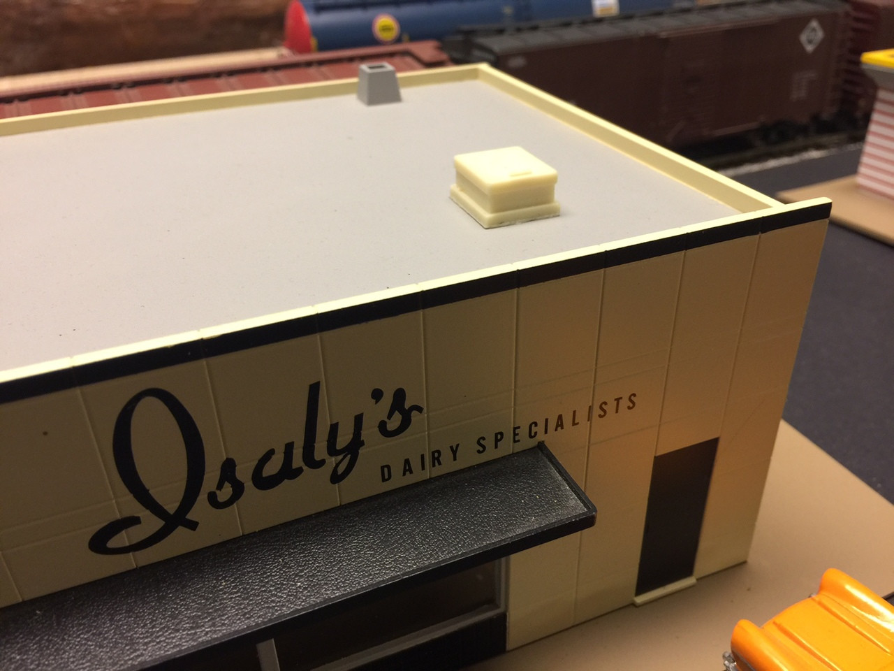 48-3027 Building Roof Hatch O scale Resin QTY2
