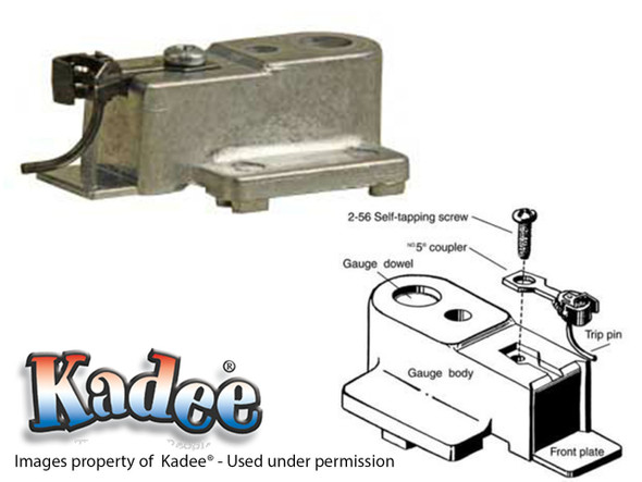 205 Kadee® HO Scale Coupler Height for Brass or Plastic Passenger Freight