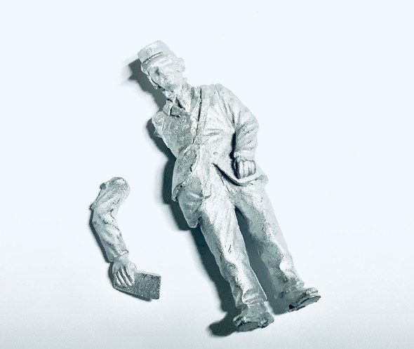 48-1337 Mail Man Letter Carrier Figure FKA Keil Line O scale