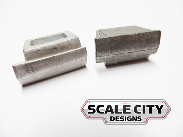 48-218 PULLMAN STREAMLINED PASSENGER CAR STEPS CLOSED O SCALE FKA KEIL LINE