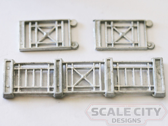 48-314 Observation Car Railing Set OBS O scale FKA Keil Line Walthers