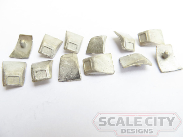 48-238 ROOF VENT STREAMLINED NARROW O SCALE FKA KEIL LINE