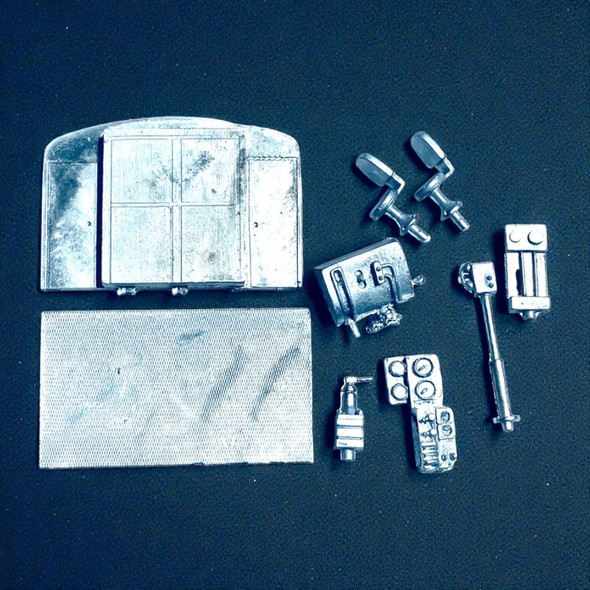 48-040 Cab Interior Single Control Rs3 rs-3 Diesel O Scale FKA Keil Line