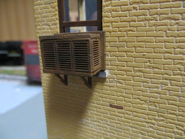 48-4008 Laser Cut Air Conditioner Window Conditioning Kit O Scale