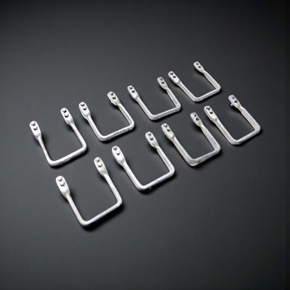 48-005 Freight Car Stirrup Steps FKA Keil Line O Scale upgrade brass box hopper