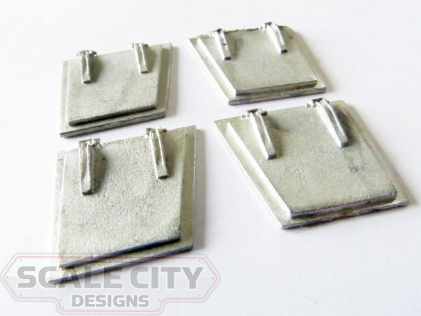 48-745 Hopper Doors O Scale FKA Keil Line