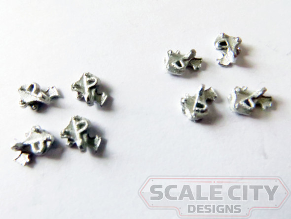 48-743 Hopper Door Latches O Scale FKA Keil Line