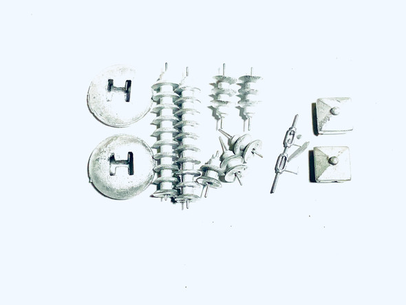 48-068 Catenary Detail Set O Scale FKA Keil Line
